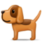 Dog emoji on Samsung